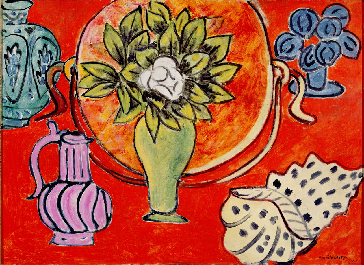 Stillleben mit einer Magnolie von Henri Matisse