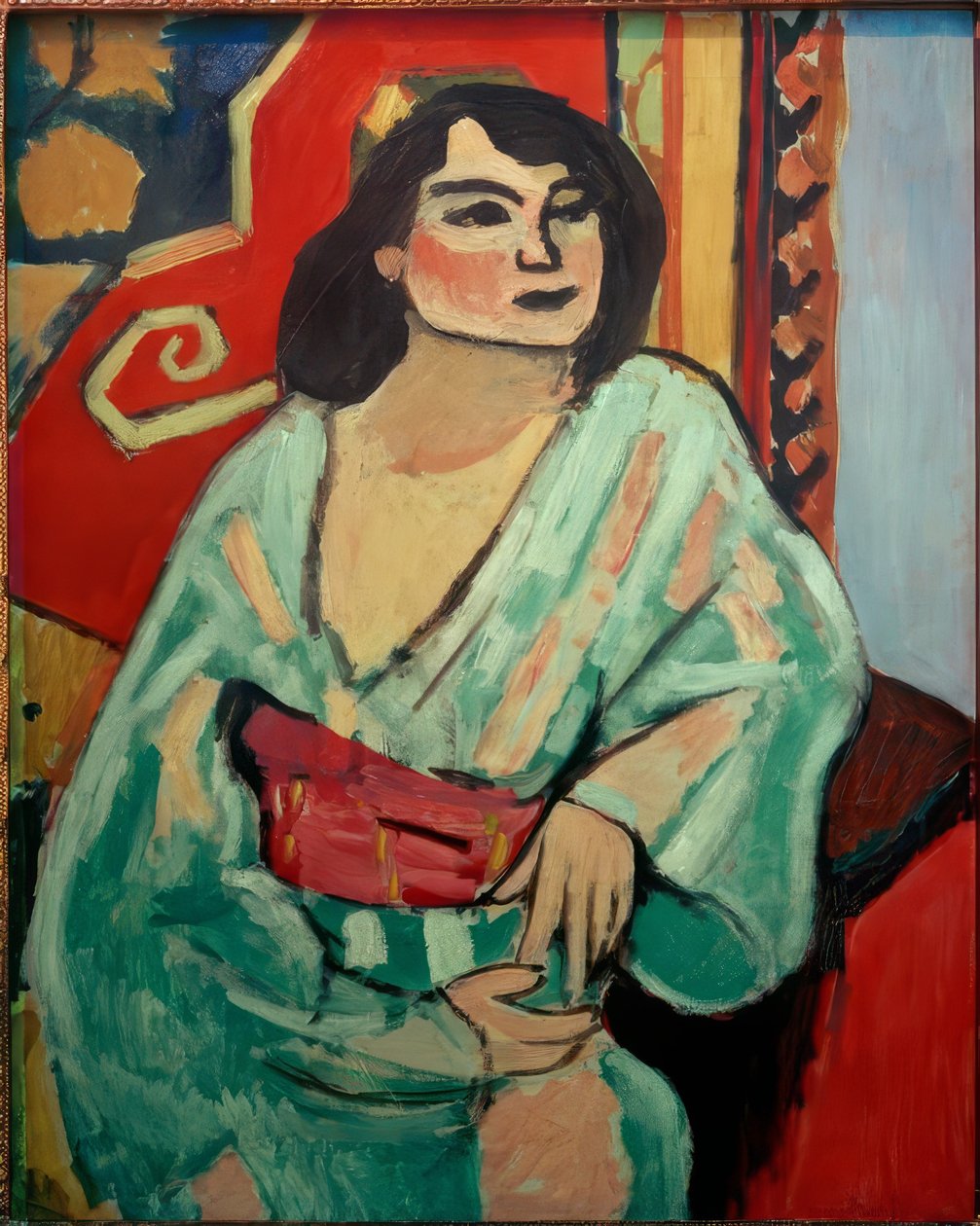Die algerische Frau von Henri Matisse