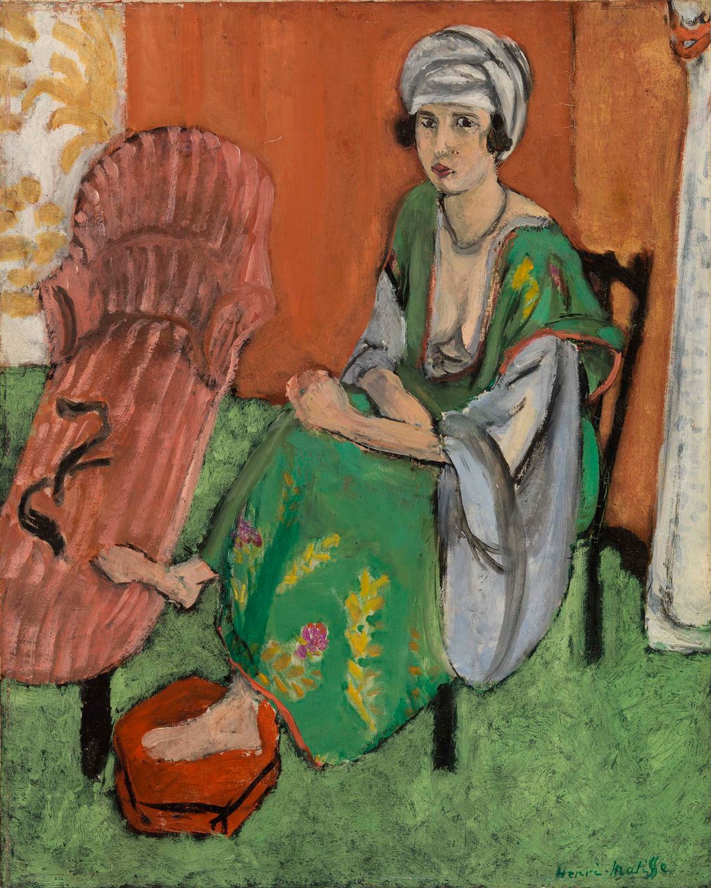 Das grüne Kleid (La Robe verte) von Henri Matisse
