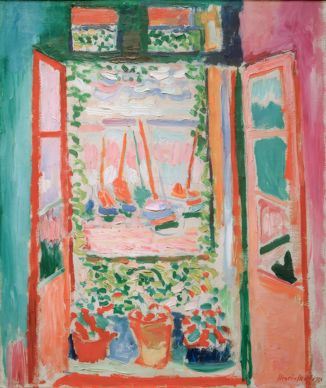 Das offene Fenster von Henri Matisse