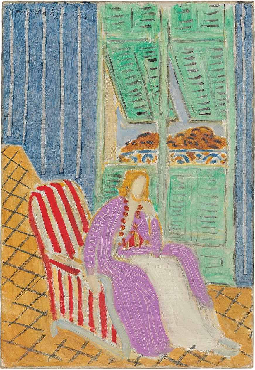 Das violette Kleid von Henri Matisse