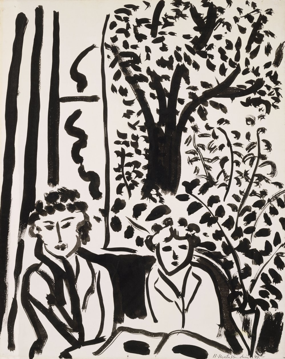 Die Stille, die in Häusern lebt von Henri Matisse