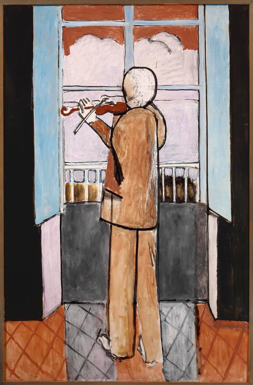Der Geiger am Fenster von Henri Matisse