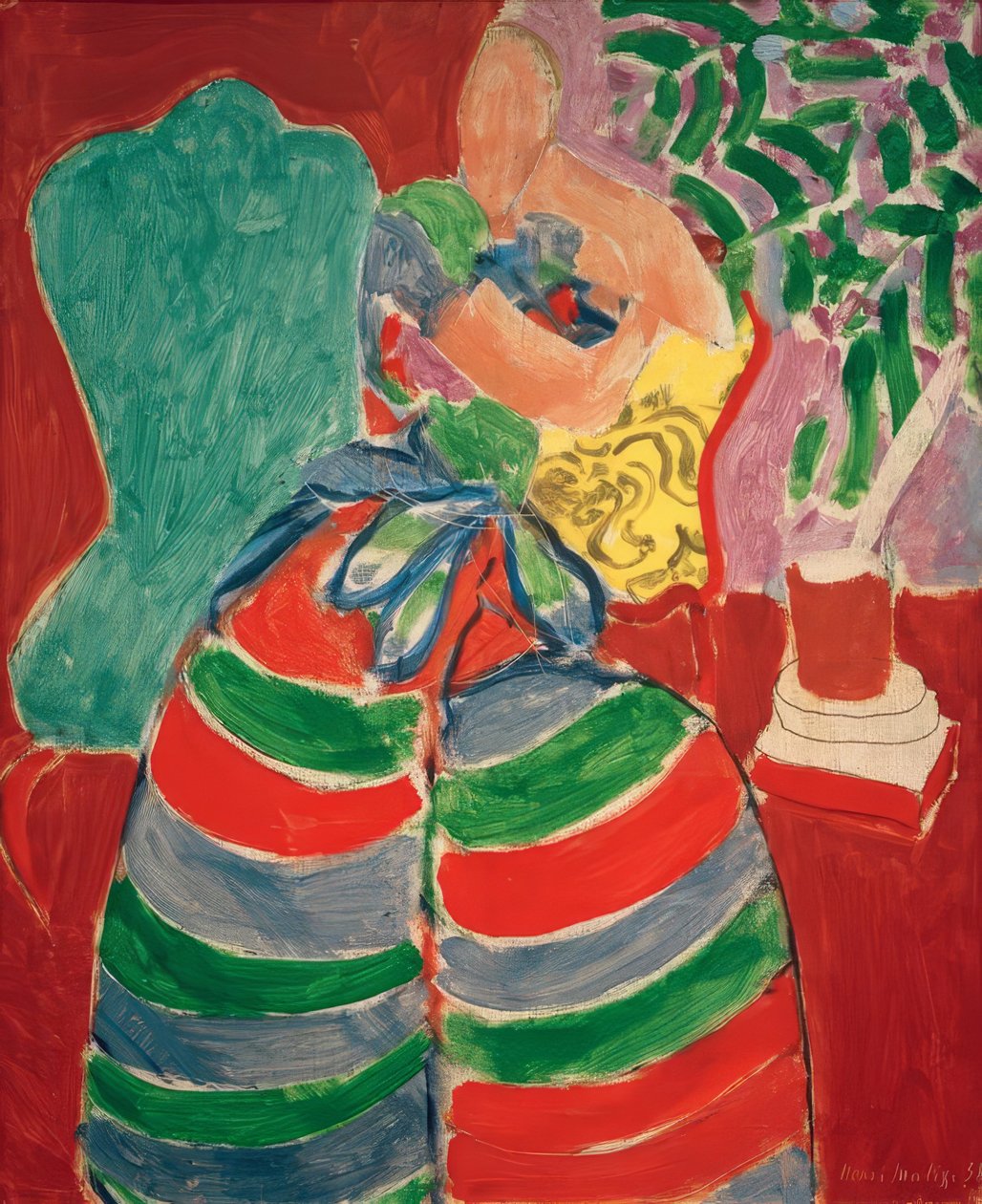 Das gestreifte Kleid von Henri Matisse