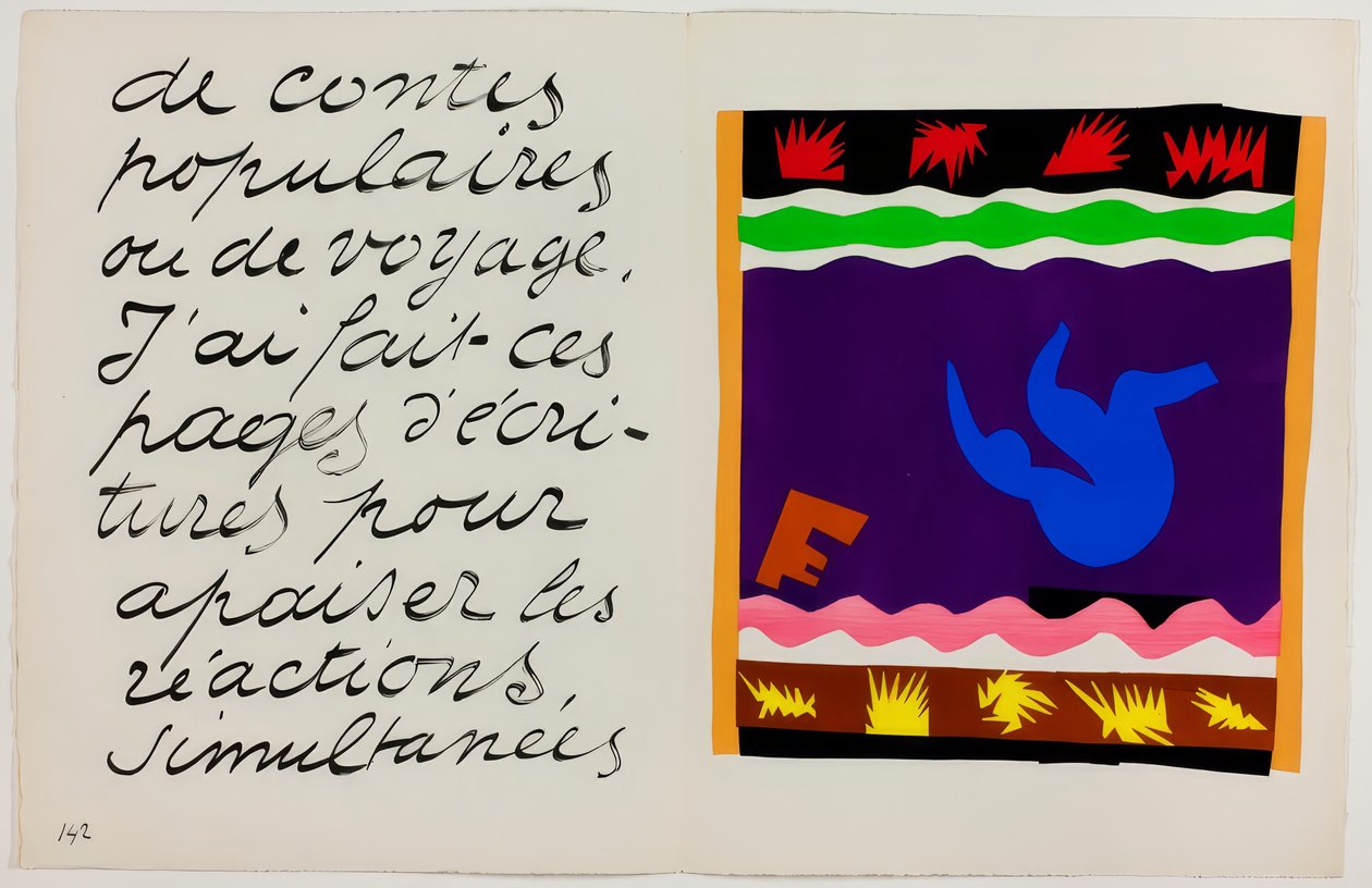 Schlittenfahrt, aus Jazz von Henri Matisse
