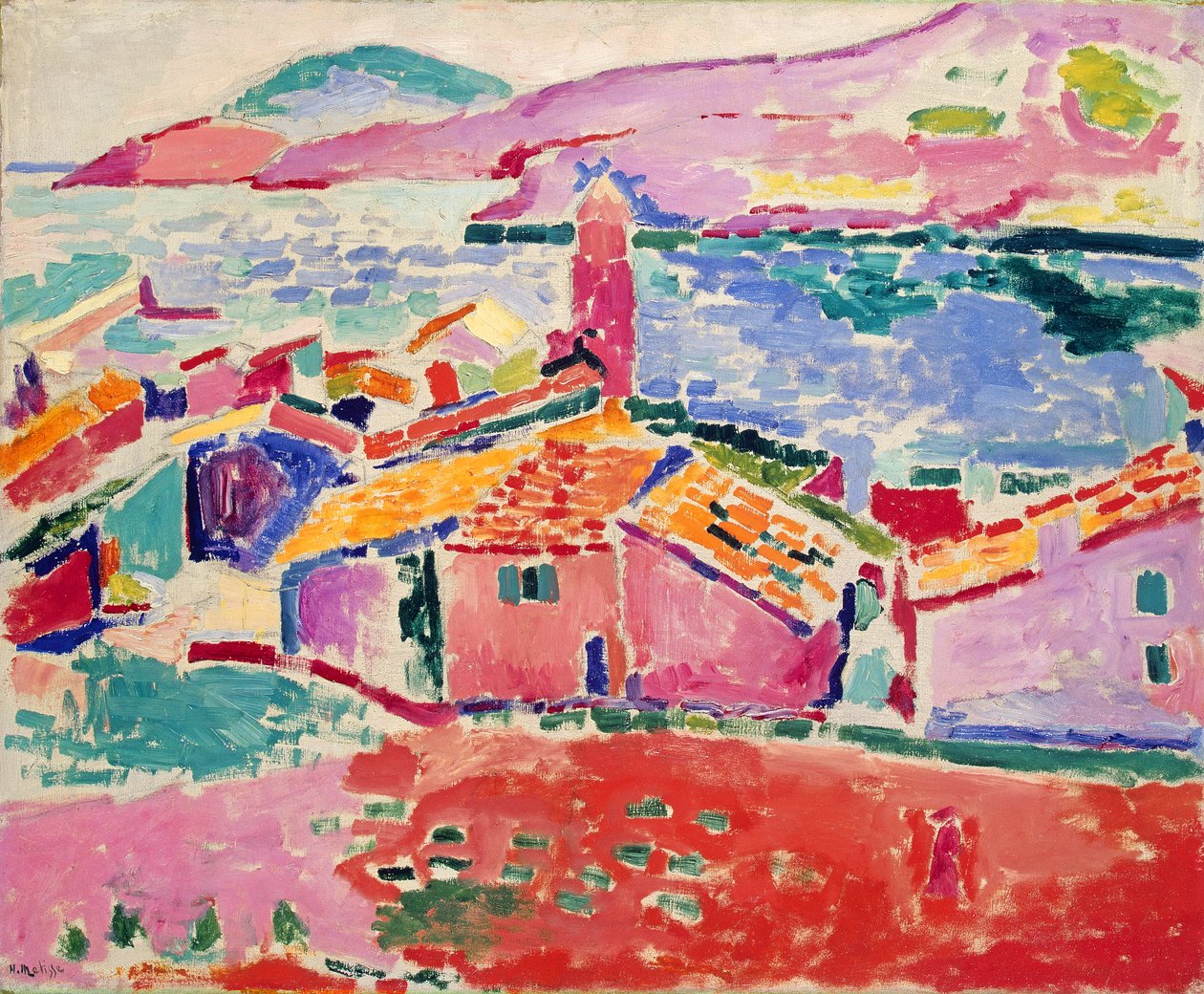 Ansicht von Collioure, ca. 1905 von Henri Matisse