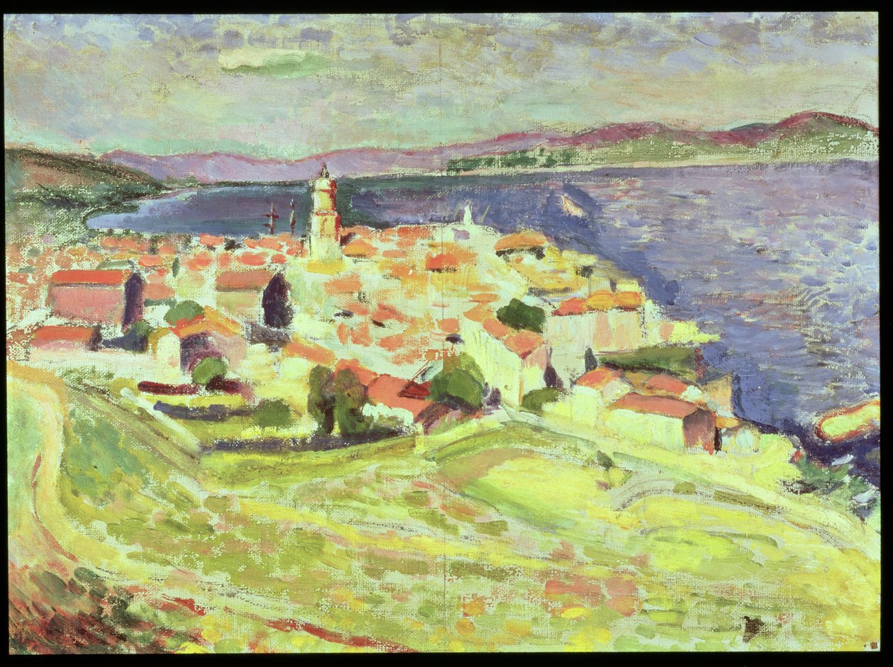 Blick auf St. Tropez von Henri Matisse