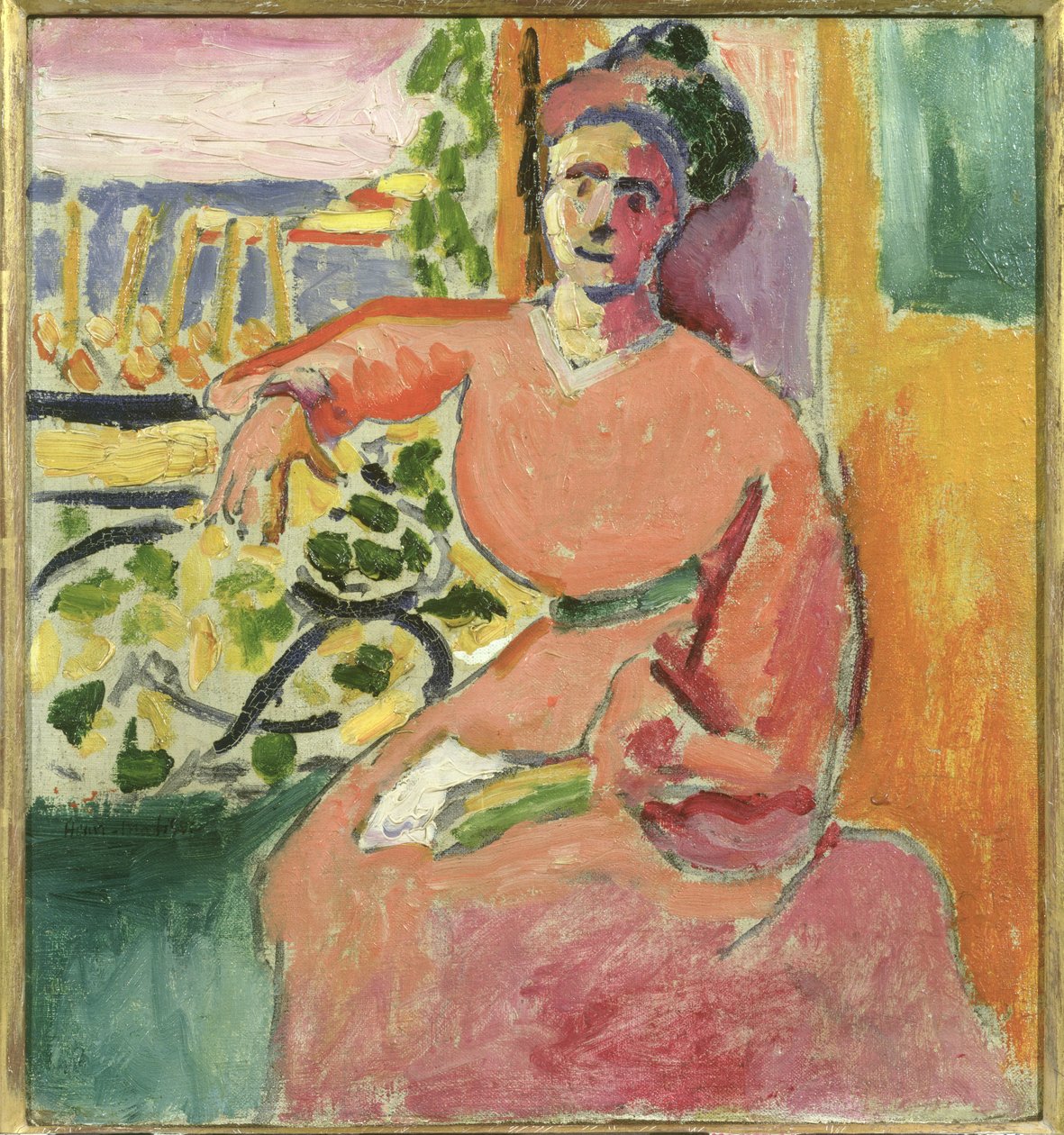 Frau am Fenster von Henri Matisse