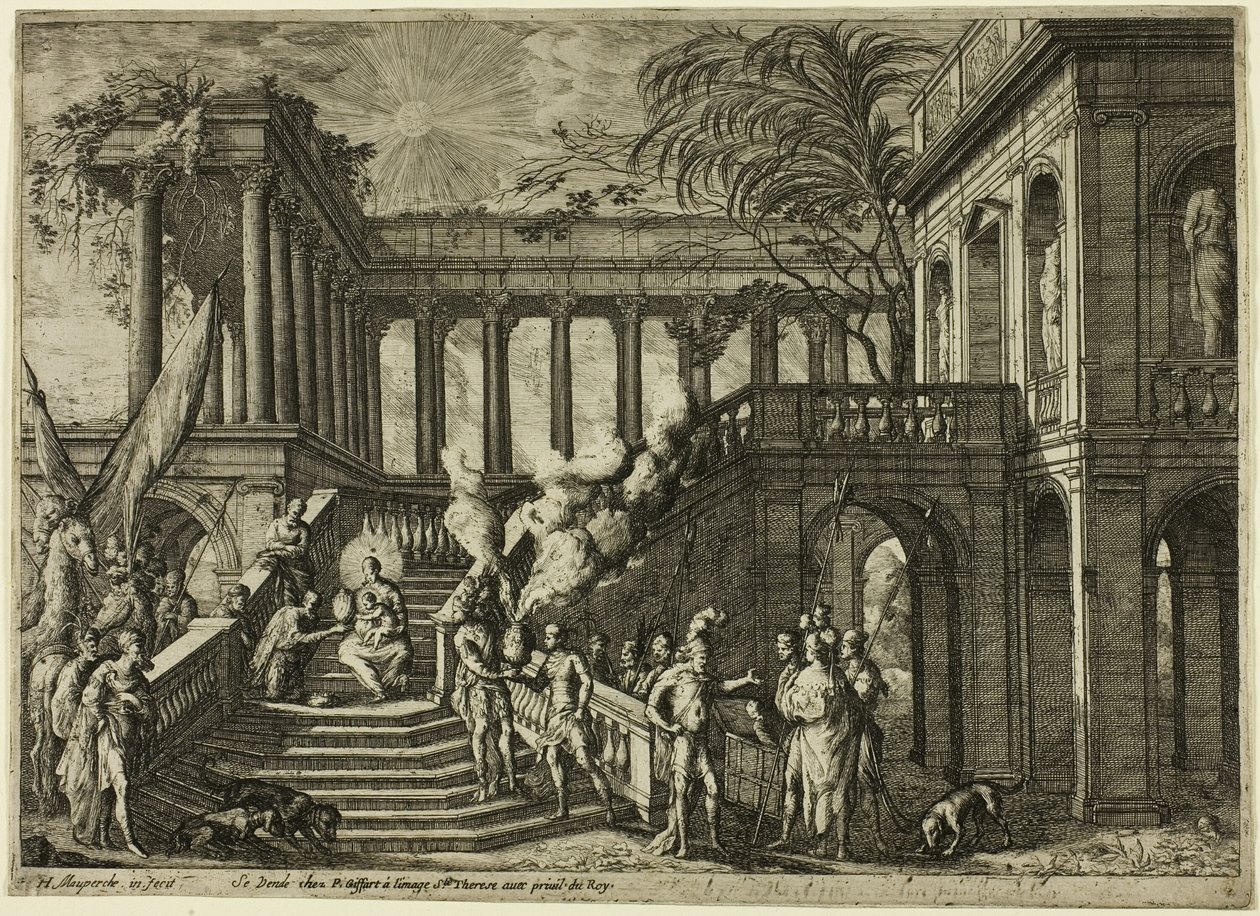 Anbetung der Könige von Henri Mauperche