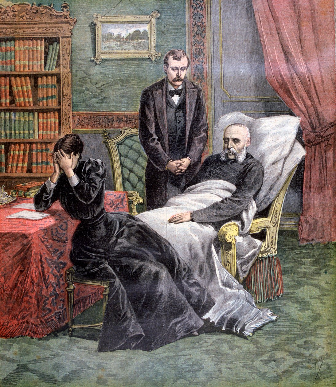 Tod von Jules Ferry, 1893 von Henri Meyer