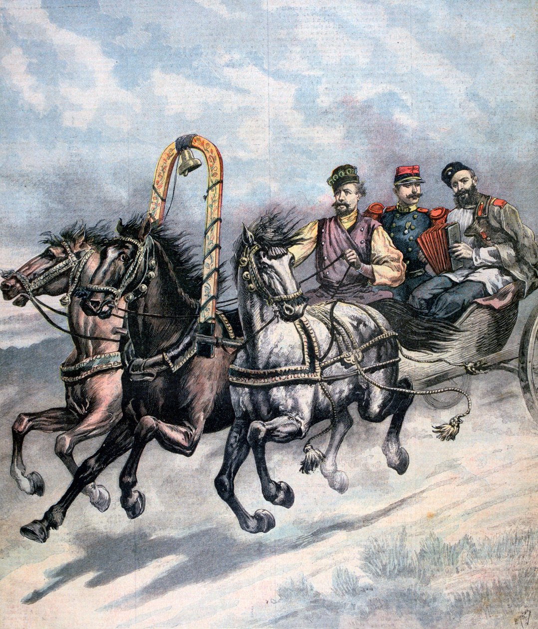 Französisch-Russische Allianz, 1893 von Henri Meyer