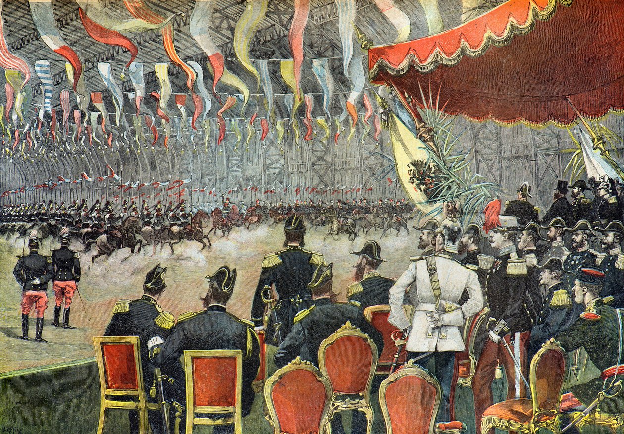 Die französisch-russischen Feste in Paris von Henri Meyer