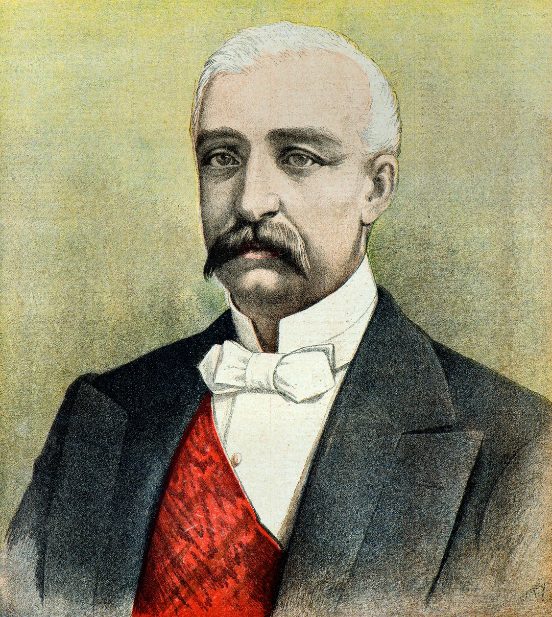 Porträt des französischen Präsidenten Felix Faure von Henri Meyer