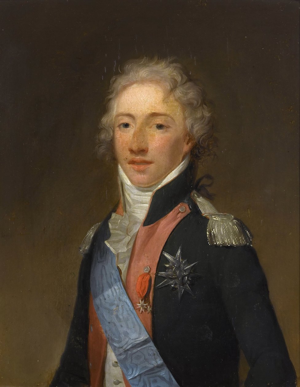 Louis-Antoine d’Artois, Herzog von Angoulême (1775-1844) von Henri Pierre Danloux