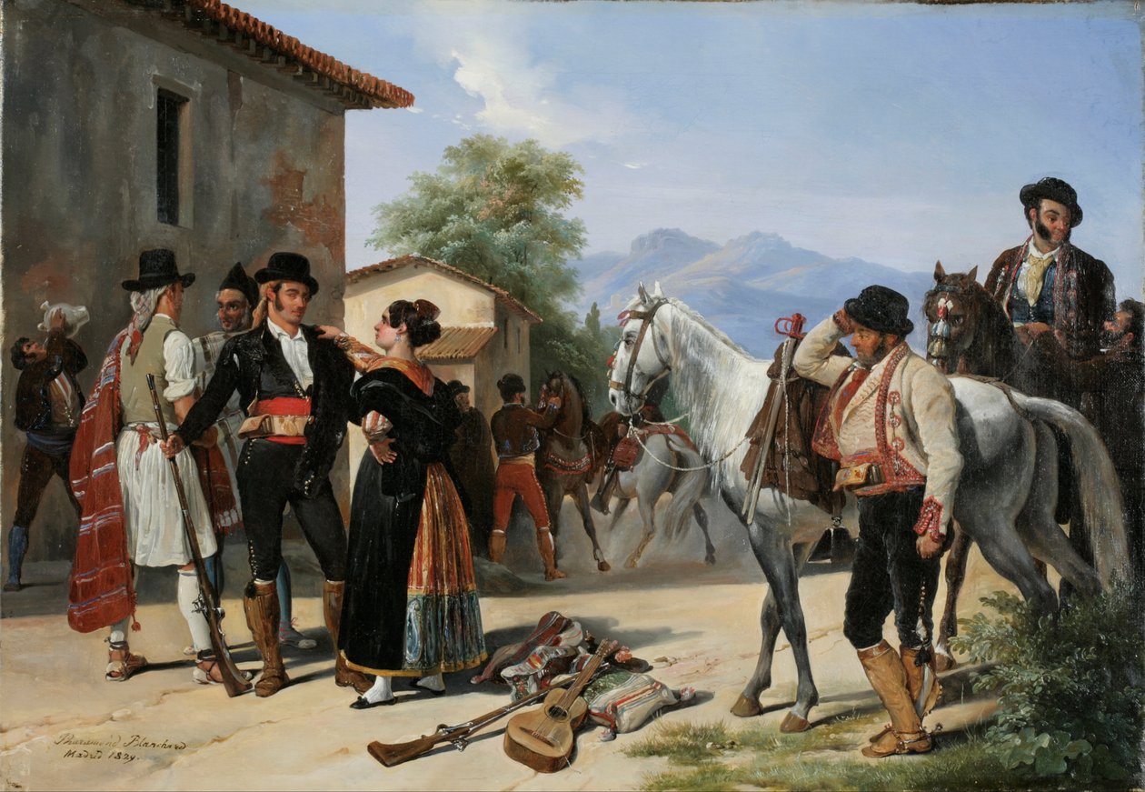 Die Schmuggler von Henri Pierre Léon Pharamond Blanchard