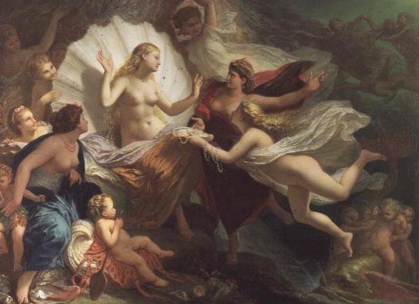 Die Geburt der Venus von Henri Pierre Picou