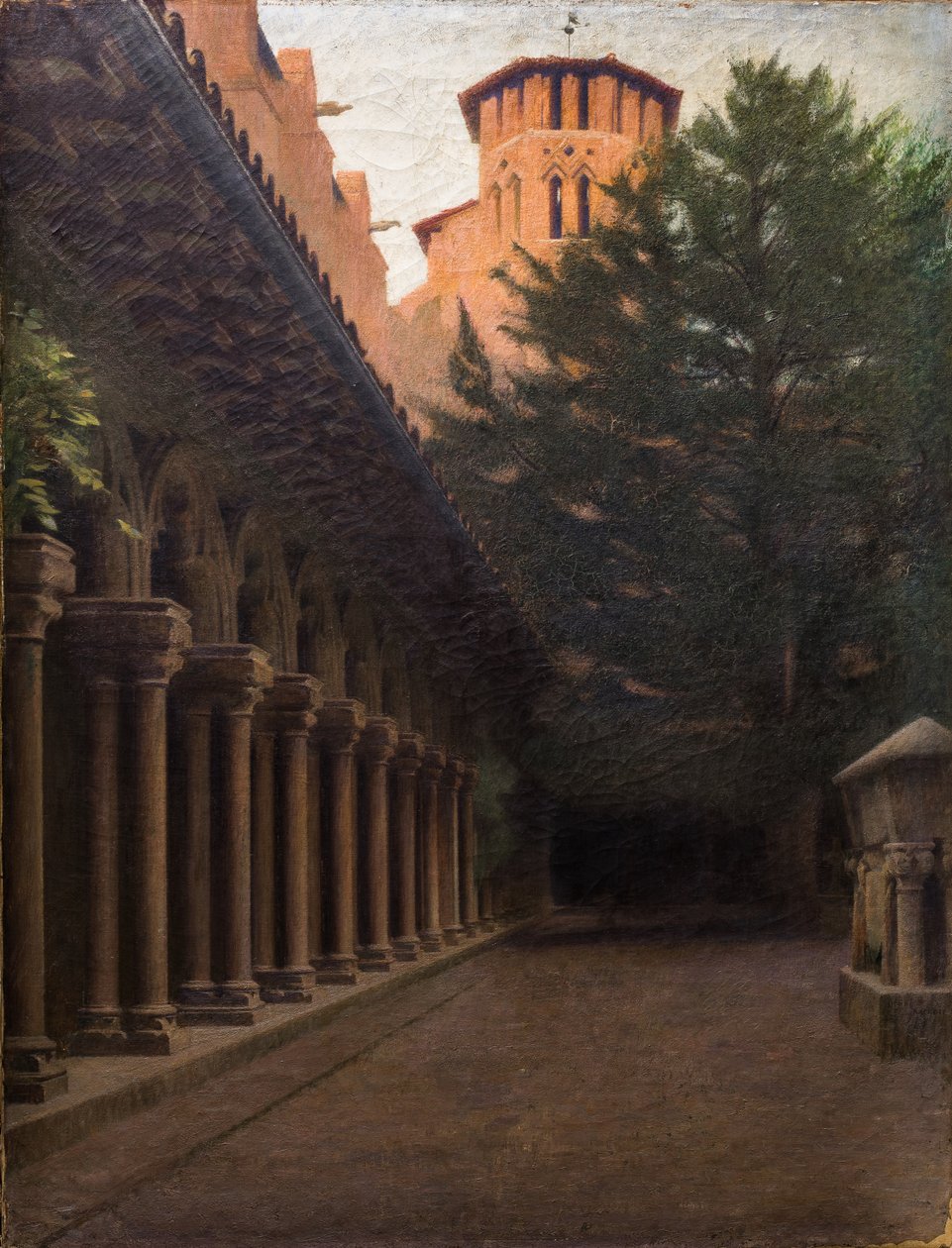 Kreuzgang der Augustiner in Toulouse von Henri Rachou