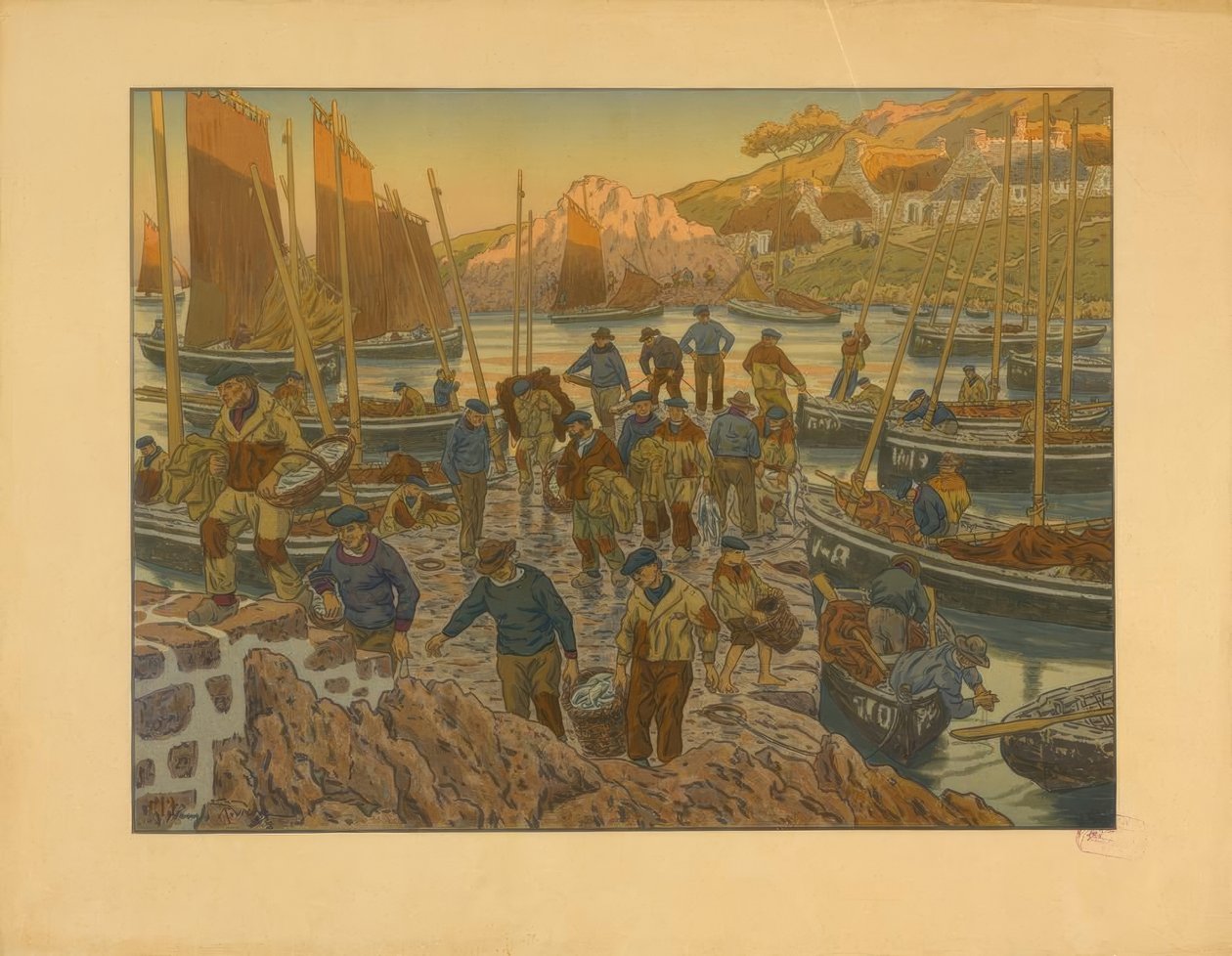 Der Hafen von Henri Rivière