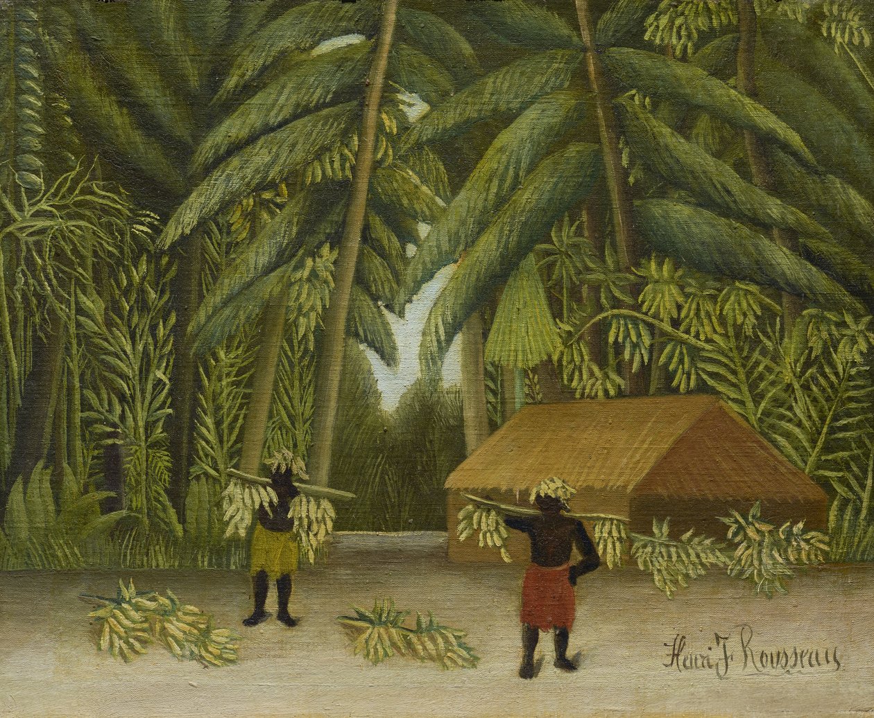 Bananenernte von Henri Rousseau