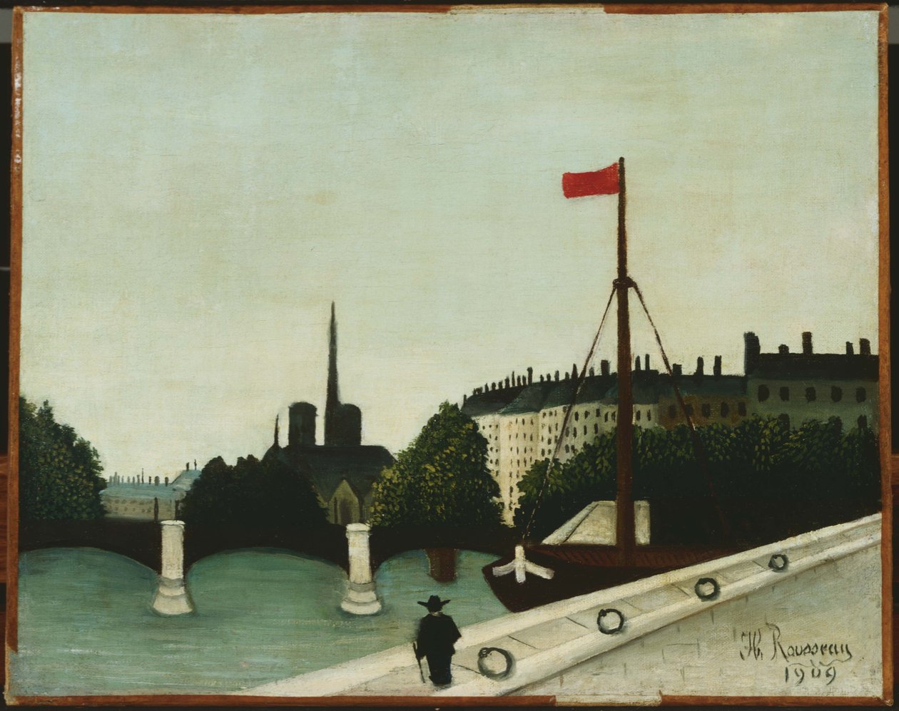 Notre Dame von Henri Rousseau