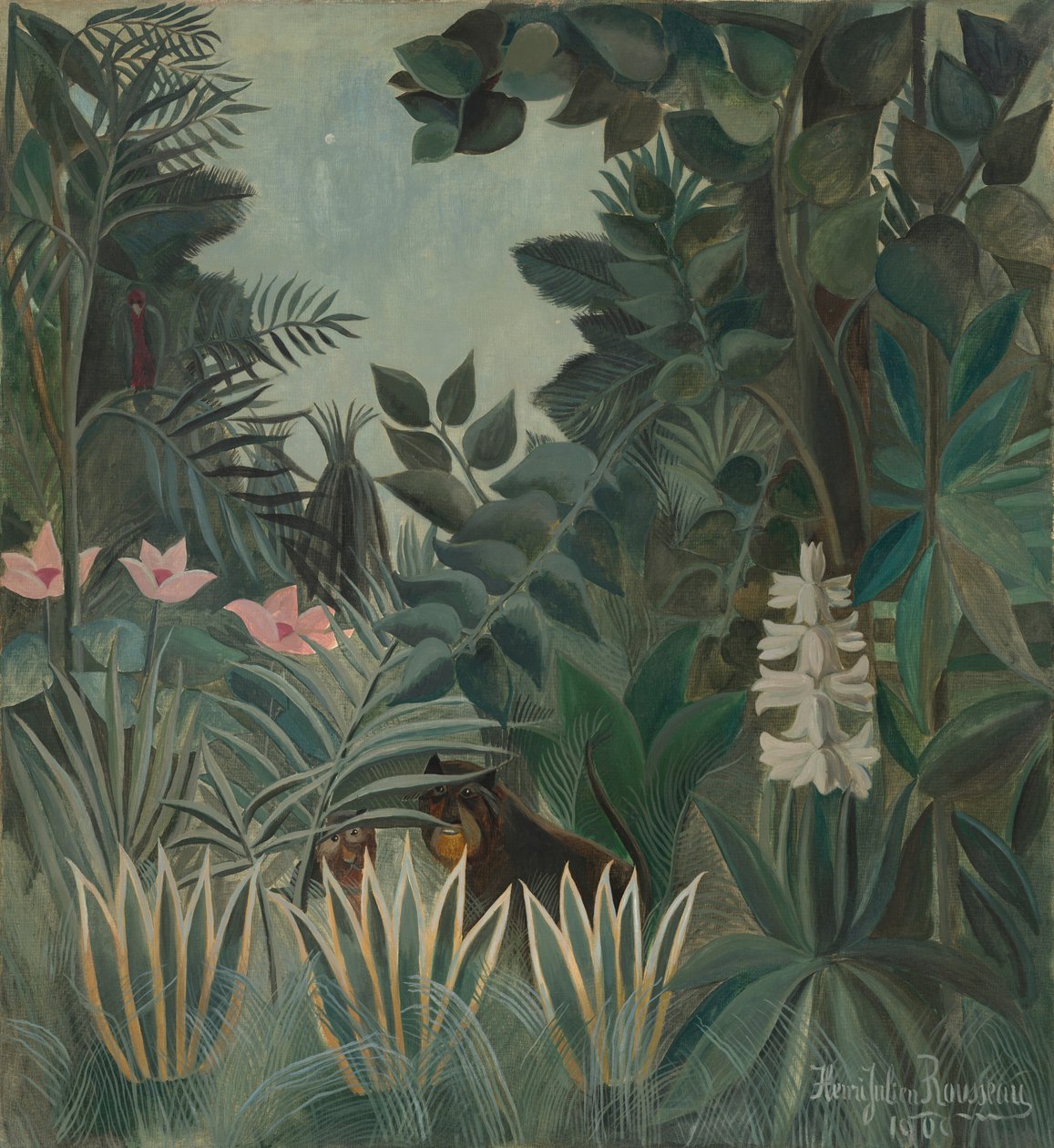 Der äquatoriale Dschungel von Henri Rousseau