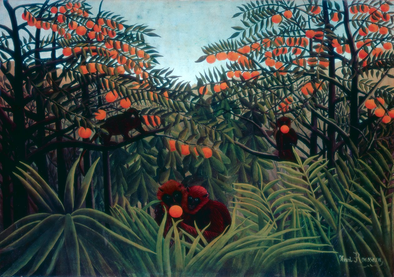 Die Tropen, 1910 von Henri Rousseau