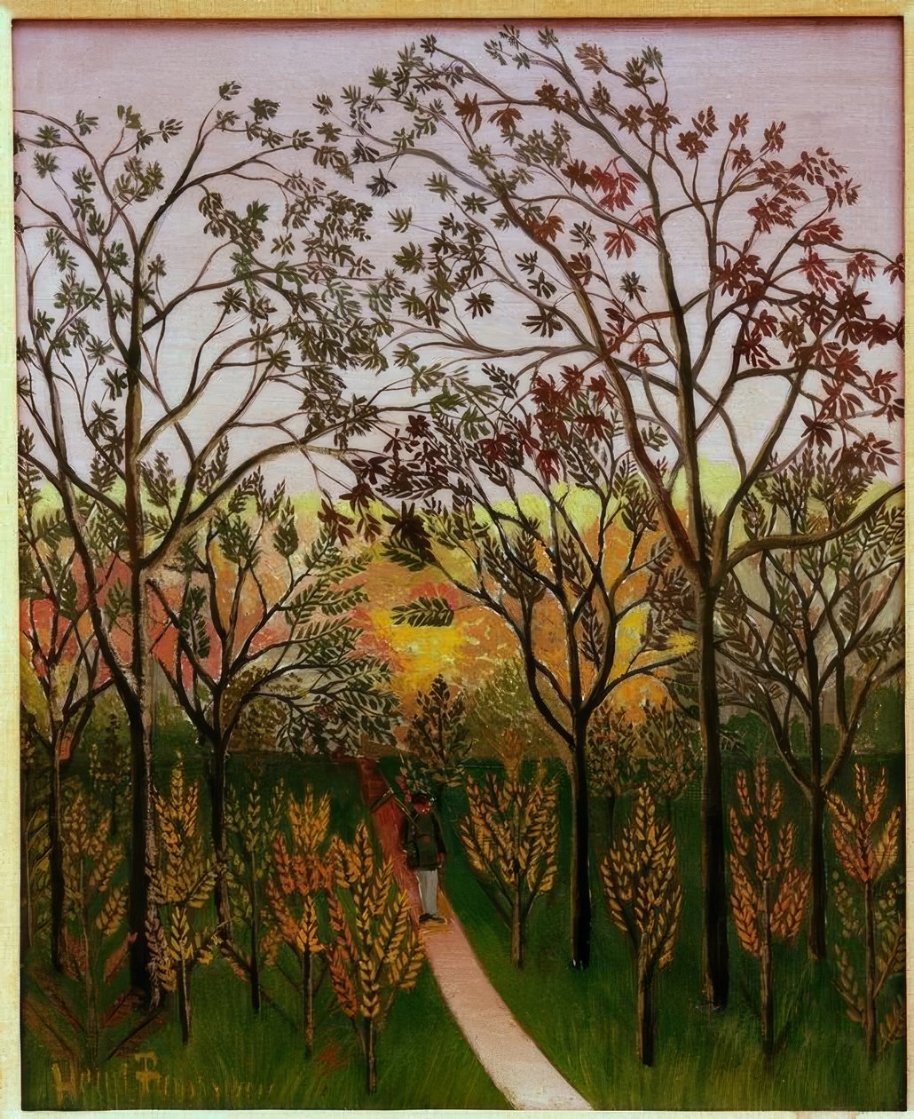 Eine Ecke des Plateaus von Bellevue von Henri Rousseau