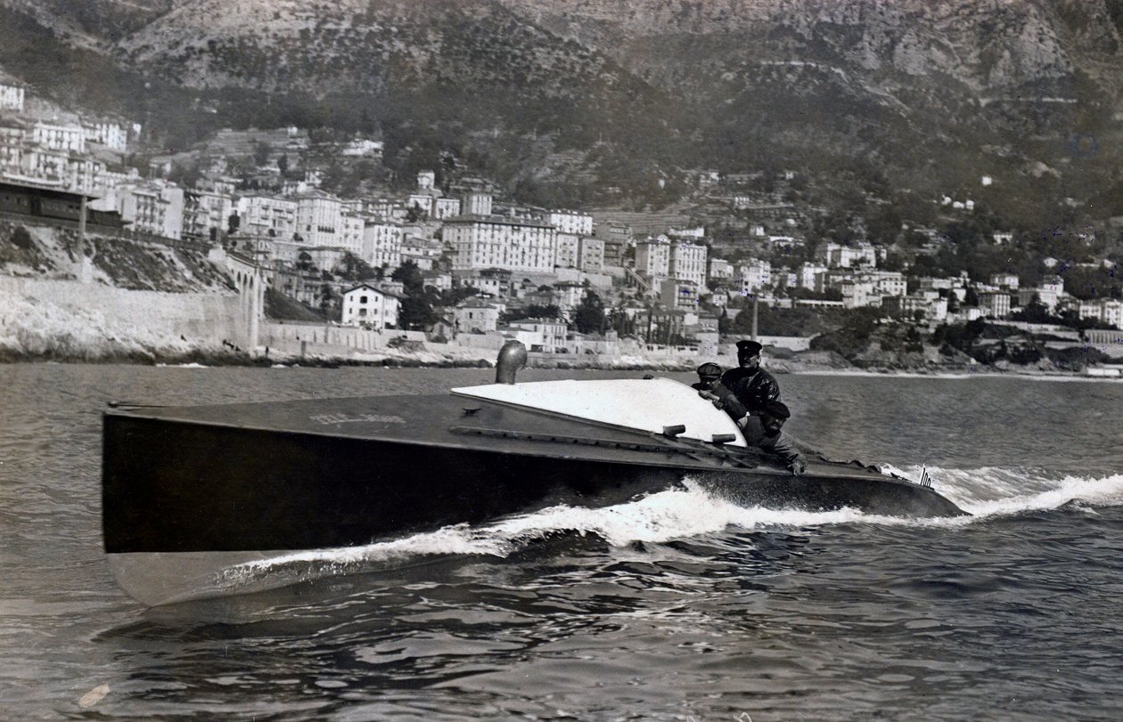Das "Meeting de Monaco" Motorboot von Henri Royer