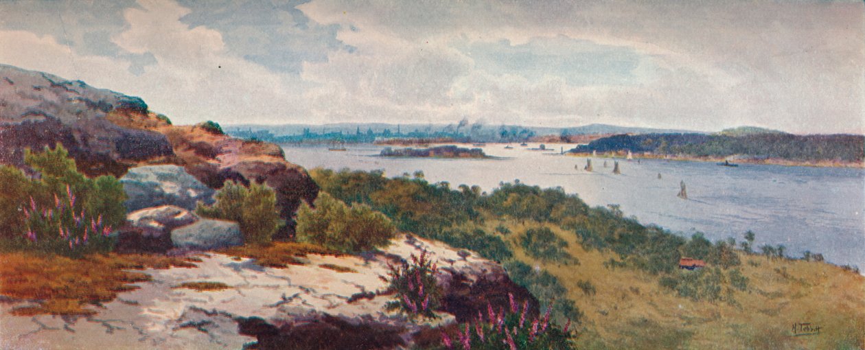 Sydney von Vaucluse, ca. 1906 von Henri Tebbitt