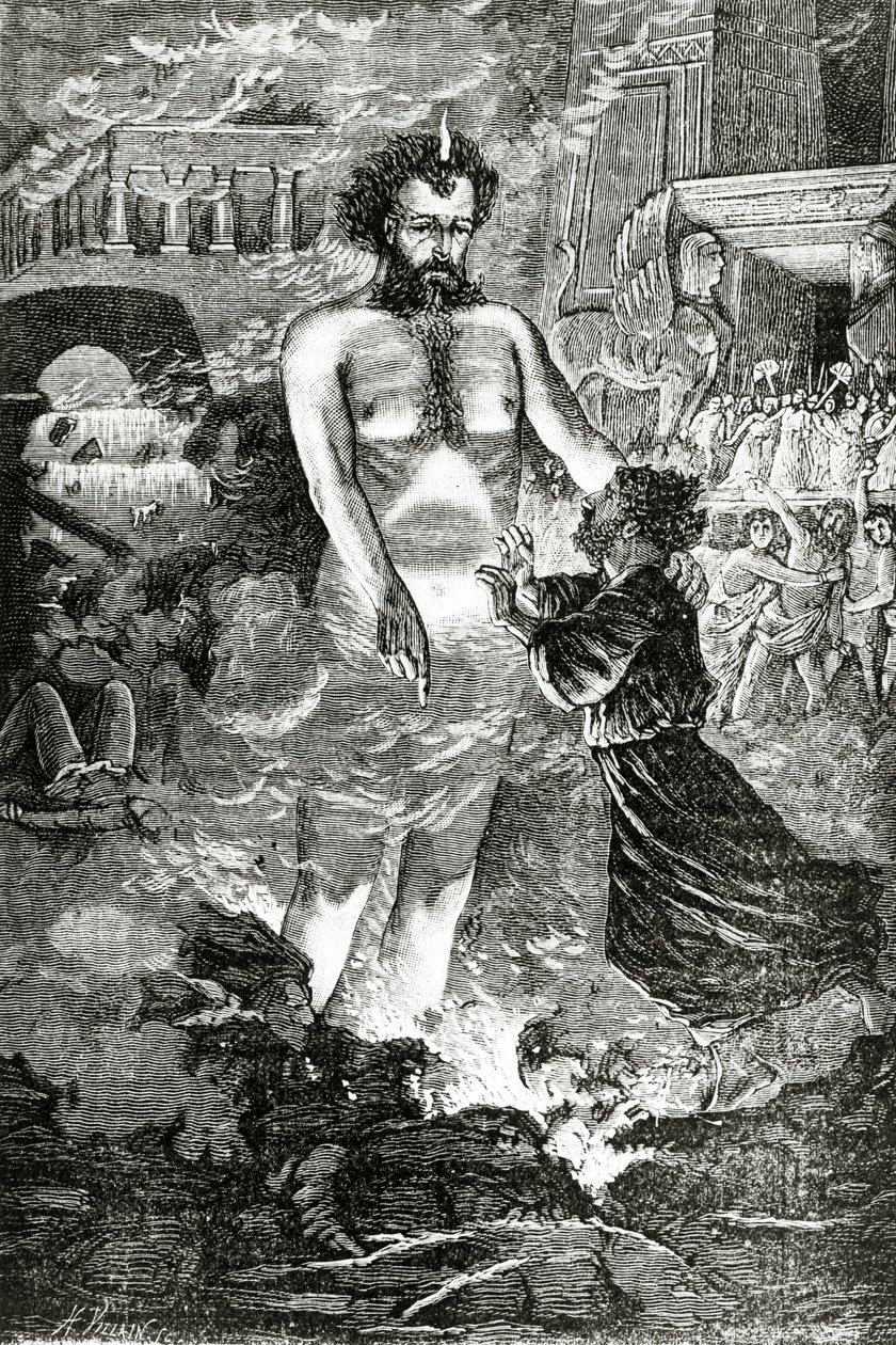 Die Legende von Hiram und Tubalcain von Henri Villain