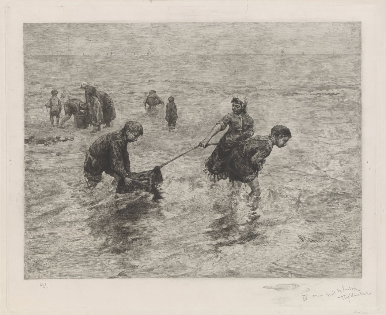 Kinder am Meer von Henri Wouters