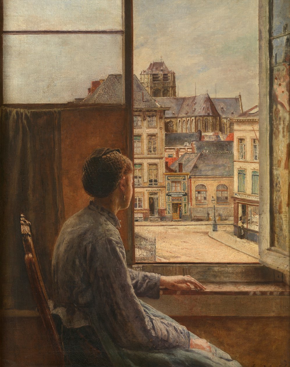 Teniersplatz in Antwerpen von Henri de Braekeleer