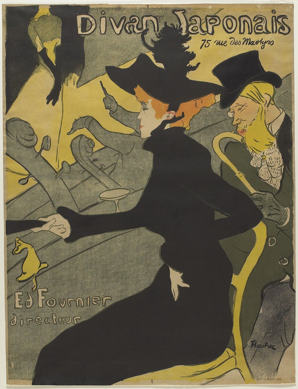 Divan Japonais von Henri de Toulouse Lautrec