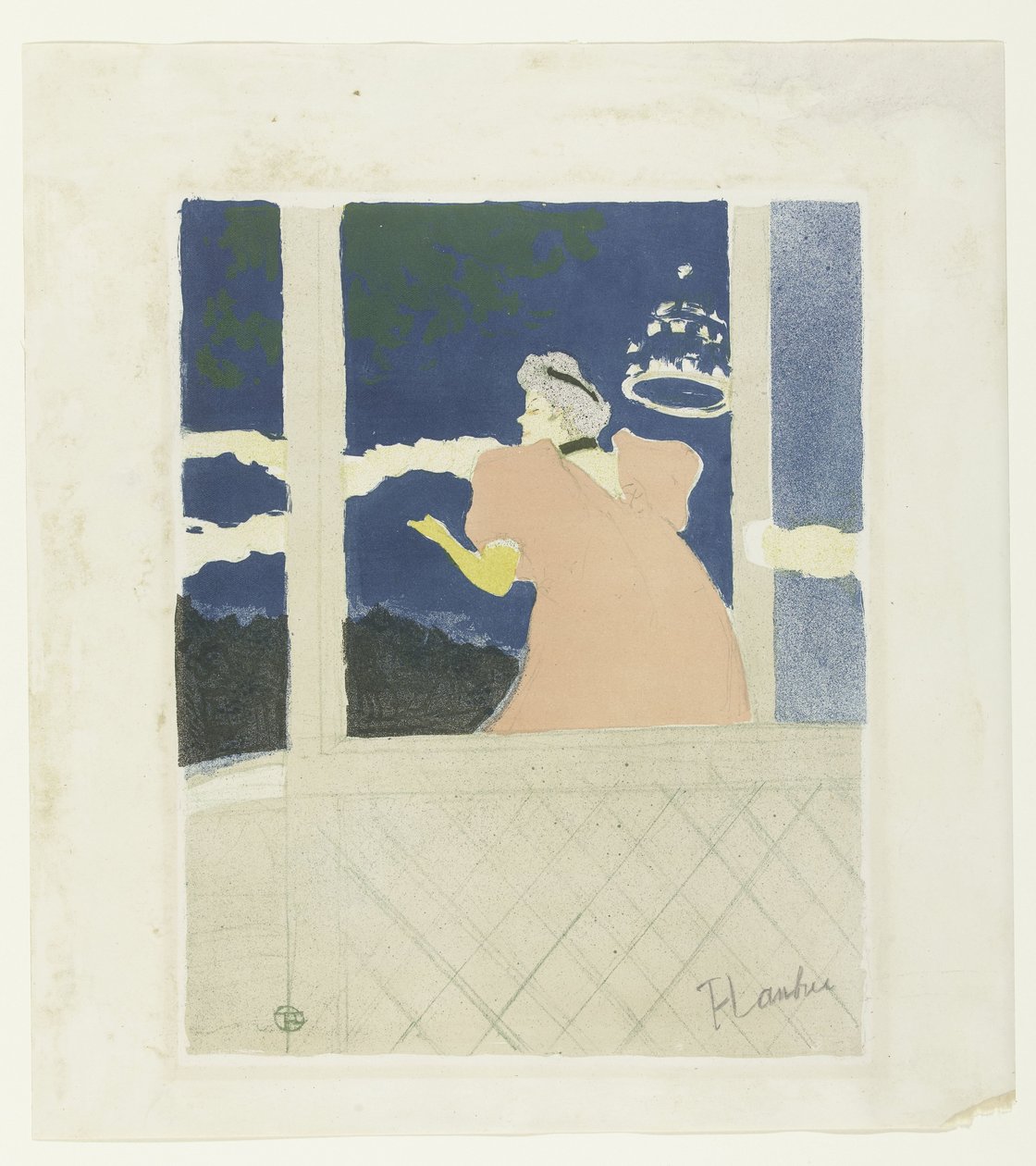 Aux Ambassadeurs von Henri de Toulouse Lautrec