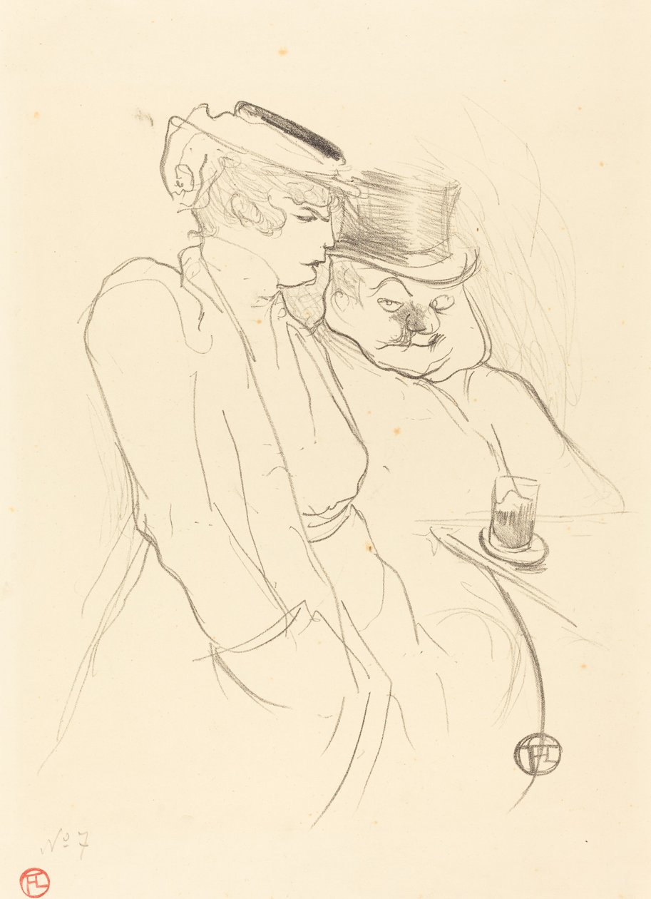 Im vierzigsten Jahr von Henri de Toulouse Lautrec