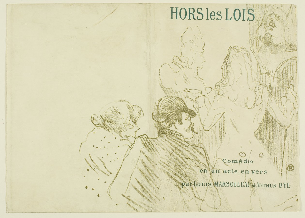 Hommage an Molière von Henri de Toulouse Lautrec