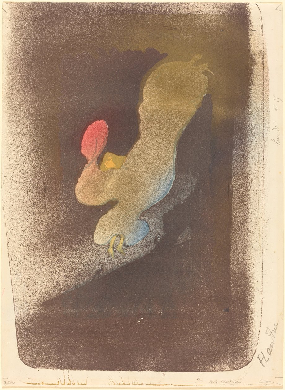 Miss Loïe Fuller von Henri de Toulouse Lautrec