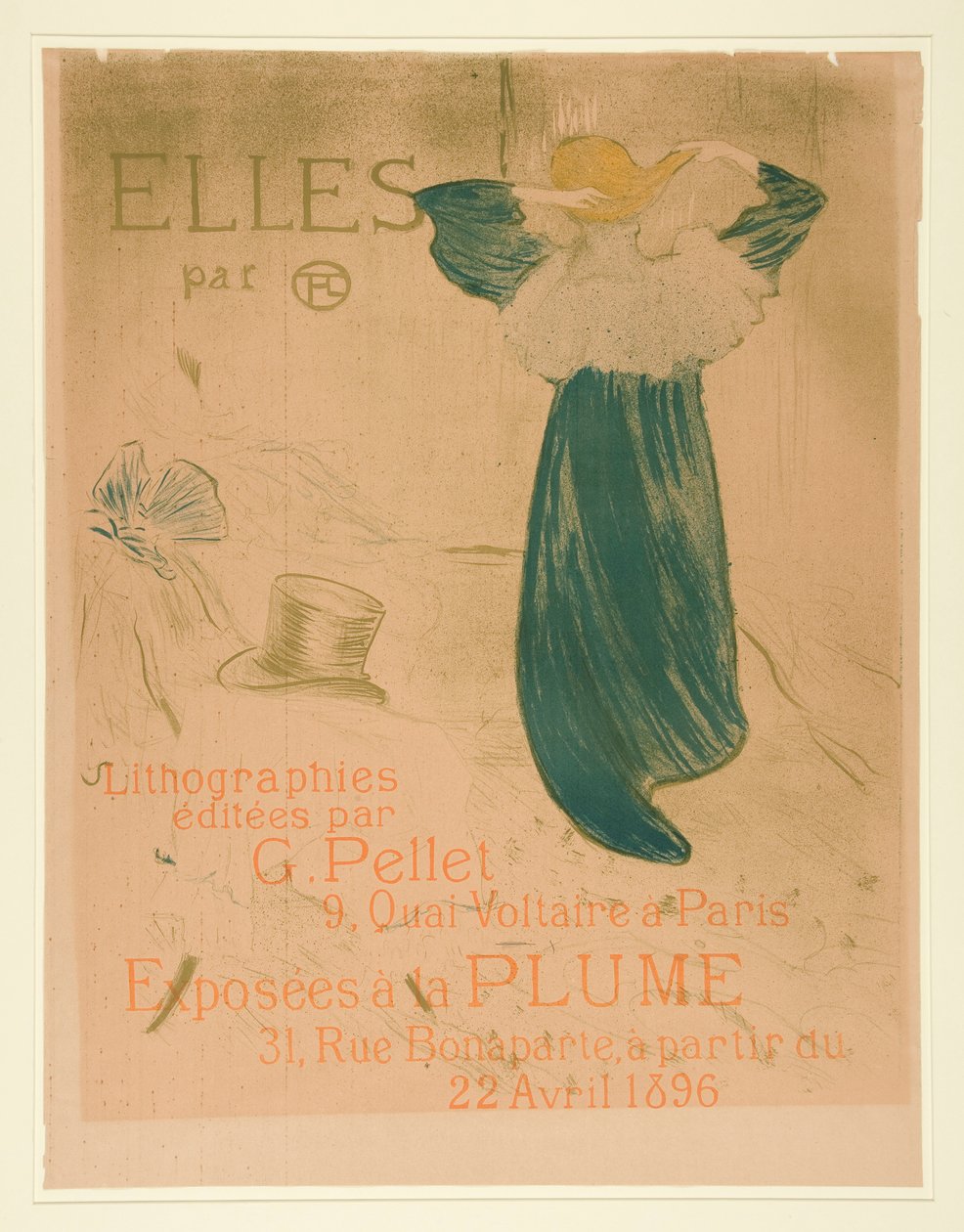 Poster des Frontispiz von Henri de Toulouse Lautrec
