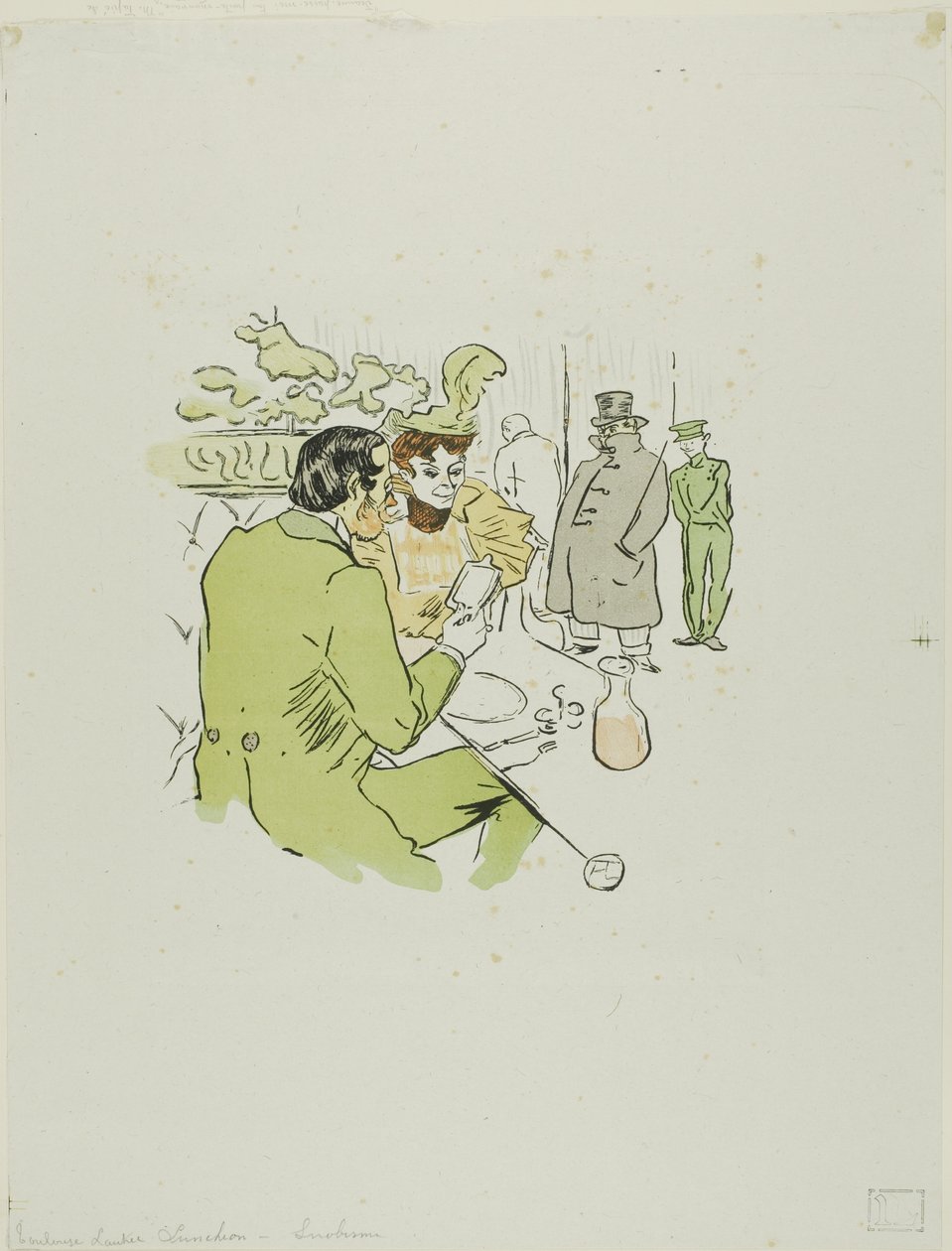 Snobismus von Henri de Toulouse Lautrec