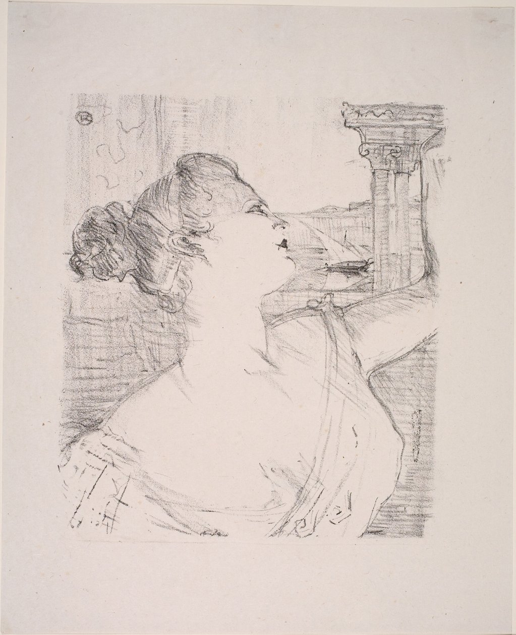 Sybil Sanderson von Henri de Toulouse Lautrec