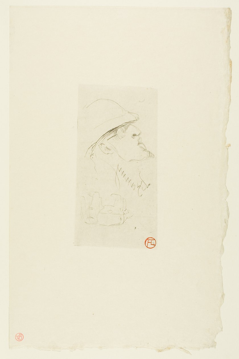 Der Entdecker von Henri de Toulouse Lautrec