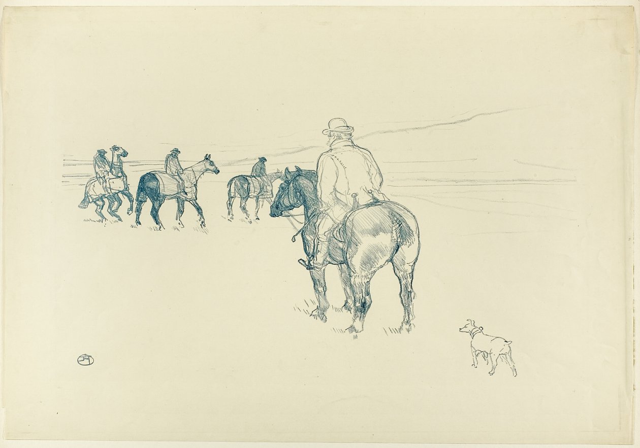 Der Trainer von Henri de Toulouse Lautrec