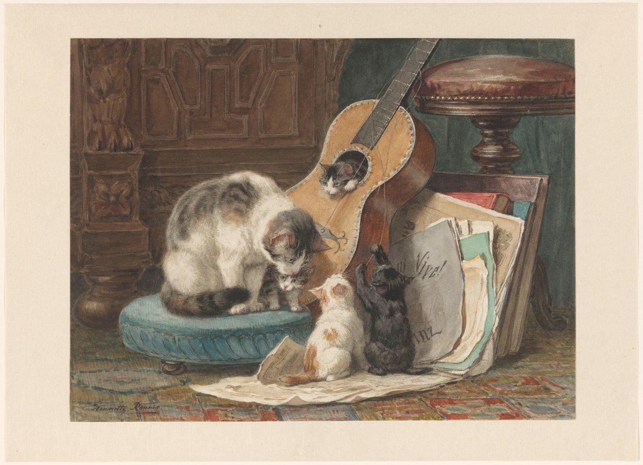 Die Musiker von Henriëtte Ronner