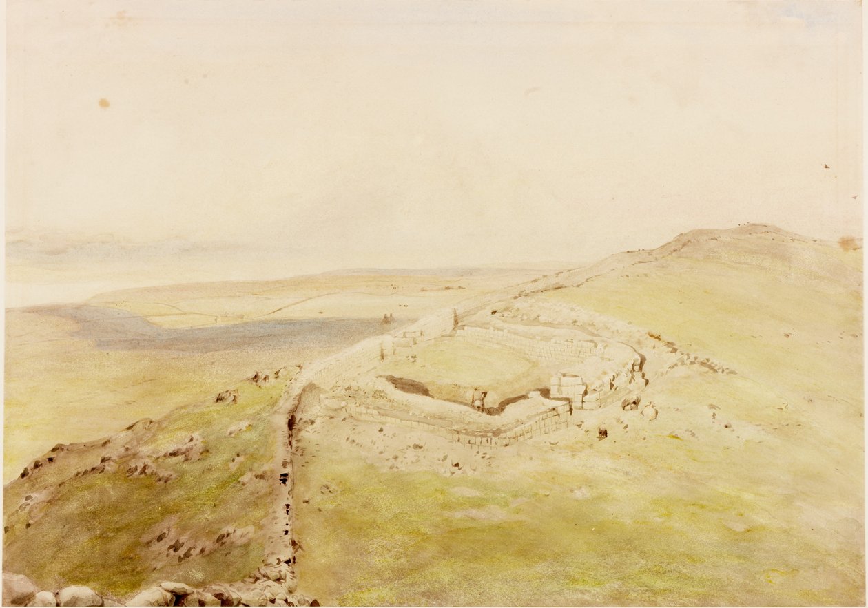 Cawfields Milecastle von Henry Burdon Richardson