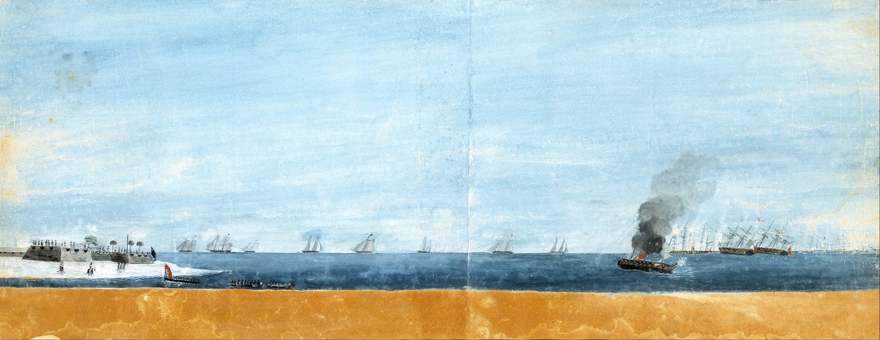 Der Morgen nach dem Angriff auf Sullivans Island, 29. Juni 1776 von Henry Gray