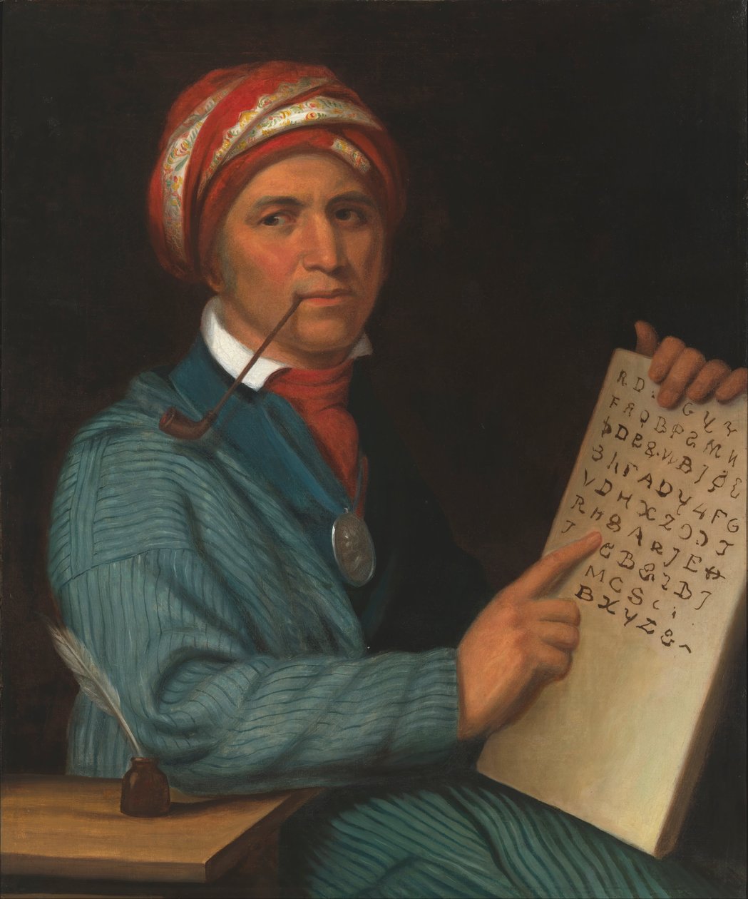 Sequoyah von Henry Inman