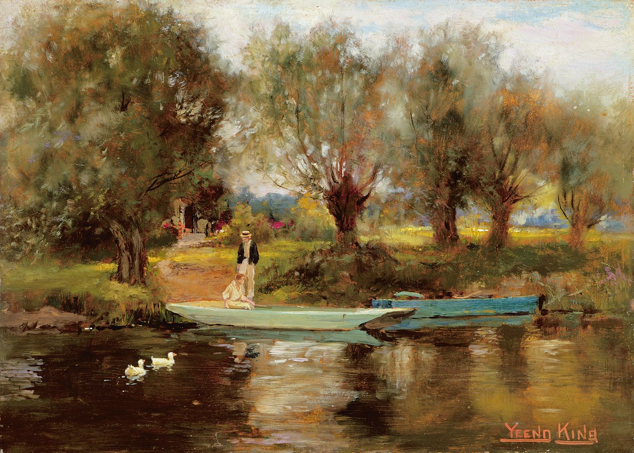 Fähre bei Clifton von Henry John Yeend King