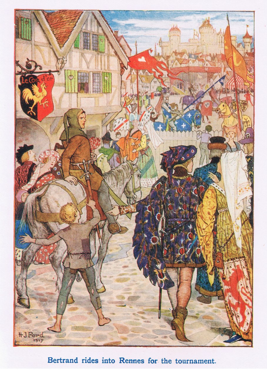Bertrand reitet nach Rennes zum Turnier von Henry Justice Ford