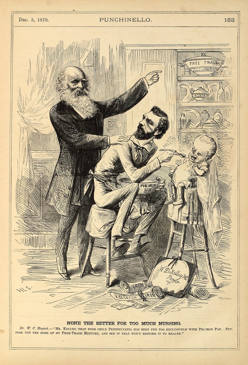 Nicht besser durch zu viel Pflege, graviert von George Wevill, 1870 von Henry Louis Stephens