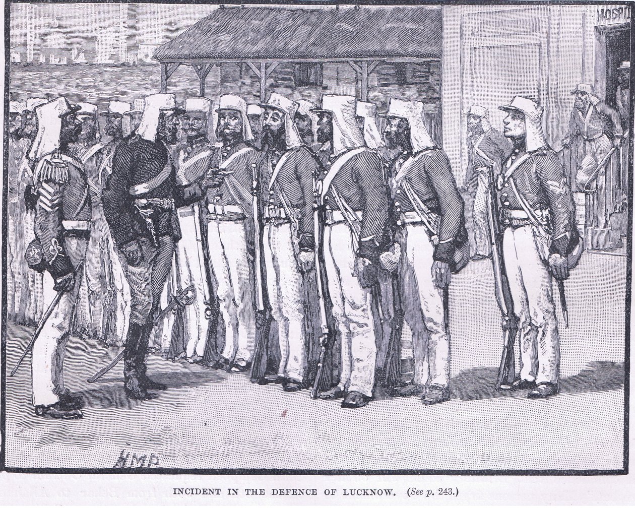 Vorfall bei der Verteidigung von Lucknow 1857 n. Chr. von Henry Marriott Paget